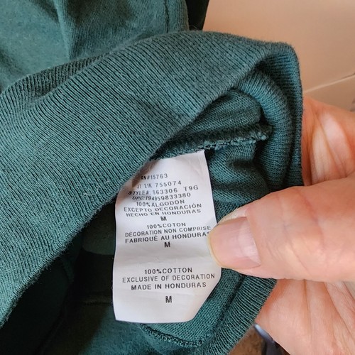 New Champion Mens M Green Middleweight Jersey Full Zip Hoodie Front Pockets - Picture 9 of 11