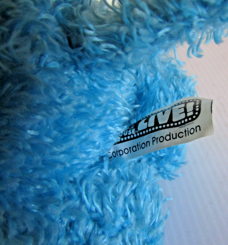 2 Bear in the Big Blue House Tutter Mouse Bean Bag Peluche Aplausos Jim Henson - Imagen 8 de 9