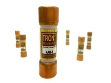 Lot of 6 KAB-3 Cooper Bussman 3 Amp Tron Rectifier Fuses - Next Day Option