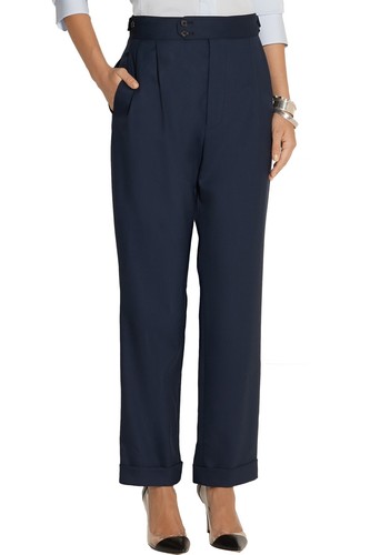 Neu mit Etikett! JOSEPH THE OUTNET SCHIEFERBLAU "DEAN" STRETCH WOLLE TAPERED HOSE FR 34 0 XS - Bild 2 von 5