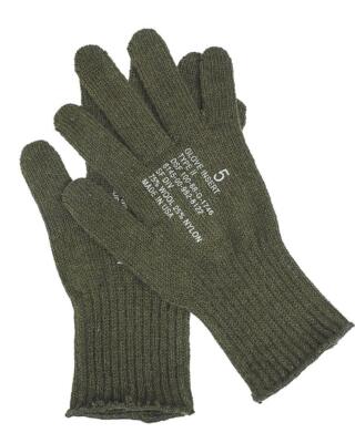Genuine US army military glove insert Liners wool warmers Military