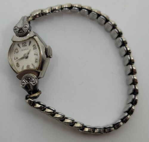 Vintage Benrus 17 Jewel BM1 Mechanical Ladies Wrist Watch Working 10k R.G.P - Picture 1 of 5