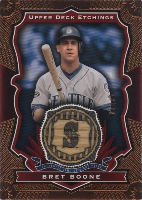 2004 Upper Deck Etchings - Bret Boone #BE-BB - 1 of 1