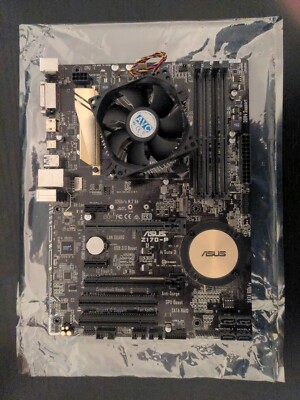 Intel Core i5-6400 + Asus Z170-P + Kühler