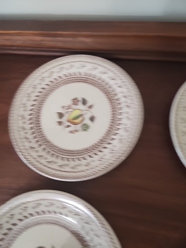 Johnson Bros Staffordshire Old Granite Fruit Sampler 6.5" Dessert Plate Set of 4 - Picture 2 of 14