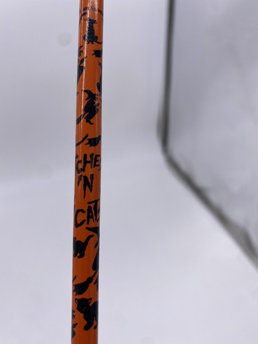 Witch Pencil Topper Witches N Cats Black And Orange Vintage 1987 Dienerind - Picture 4 of 8