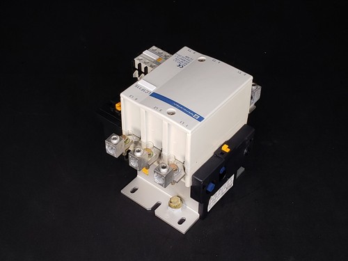 Telemecanique 3-Phase Contactor LC1F115 with 208VAC Coil and LX1FF 096 - TESTED - Picture 4 of 12