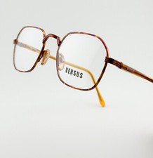 Authentic Vintage Versus Gianni F 42 Versace 90's NEW OLD STOCK Italy Frame