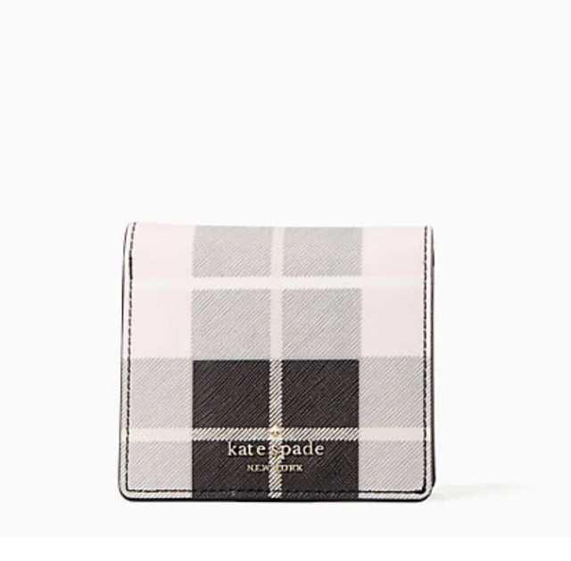 kate spade plaid wallet