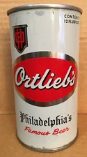 ORTLIEB'S 'PHILADELPHIA'S FAMOUS BEER' - "U" TAB OPENER - USBC VOL II 104-32