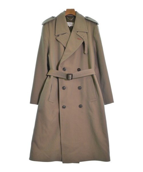 トレンチコート MAISON MARGIELA Long single-breasted trench coat Beige Maison Margiela Trench Coat | Liberty