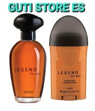 Legend For Men 100ml/3.4 Fl.oz and Deodorant Stick 60g By Jafra Set Of 2 Seals