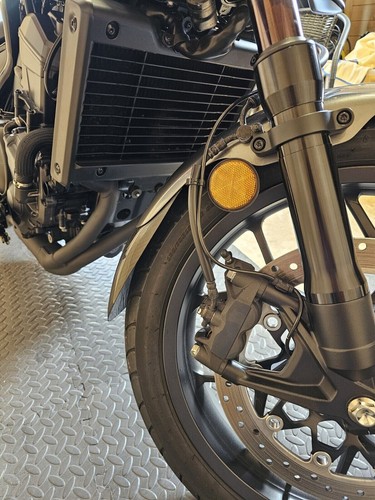 Guardabarros extensor guardabarros fibra carbono Honda CMX1100 Rebel 2021+ Fenda Extenda - Imagen 5 de 7