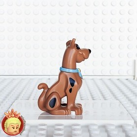 Lego Scooby-Doo sitting with pilot goggles - 75901, 20690pb01c01