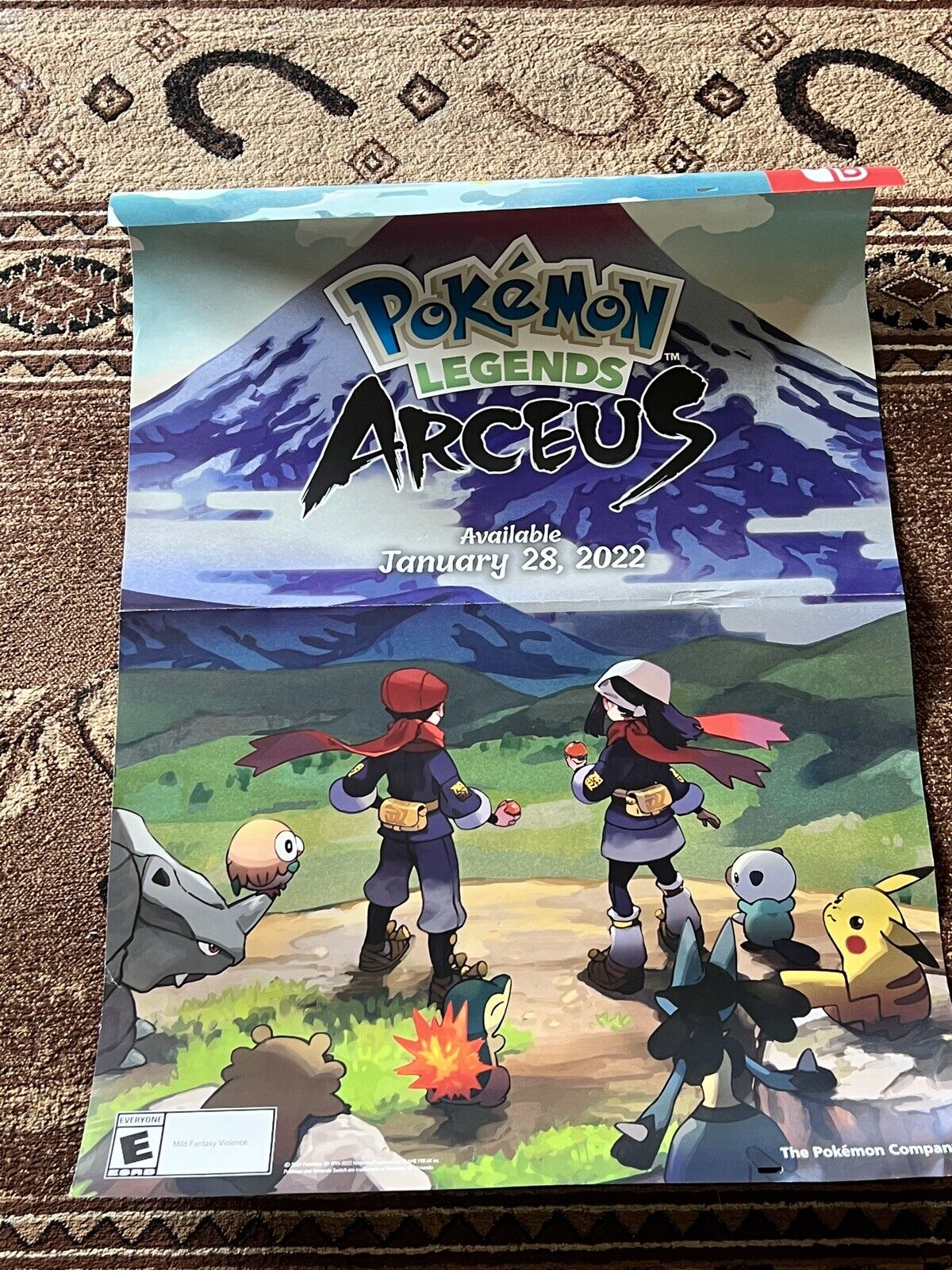 Superpôster Game Master - Pokémon Legends Arceus