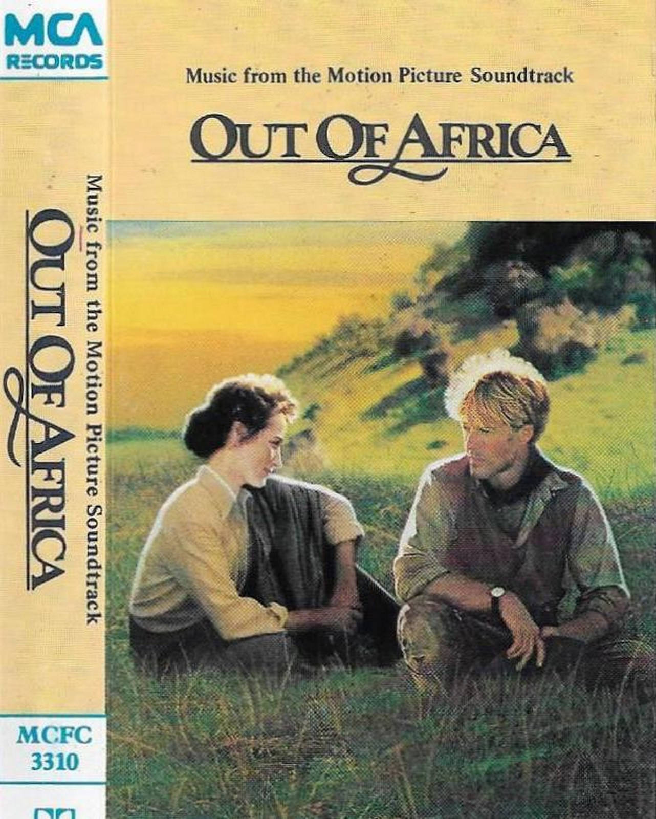 John Barry Out Of Africa  CASSETTE ALBUM Film  Soundtrack Classical