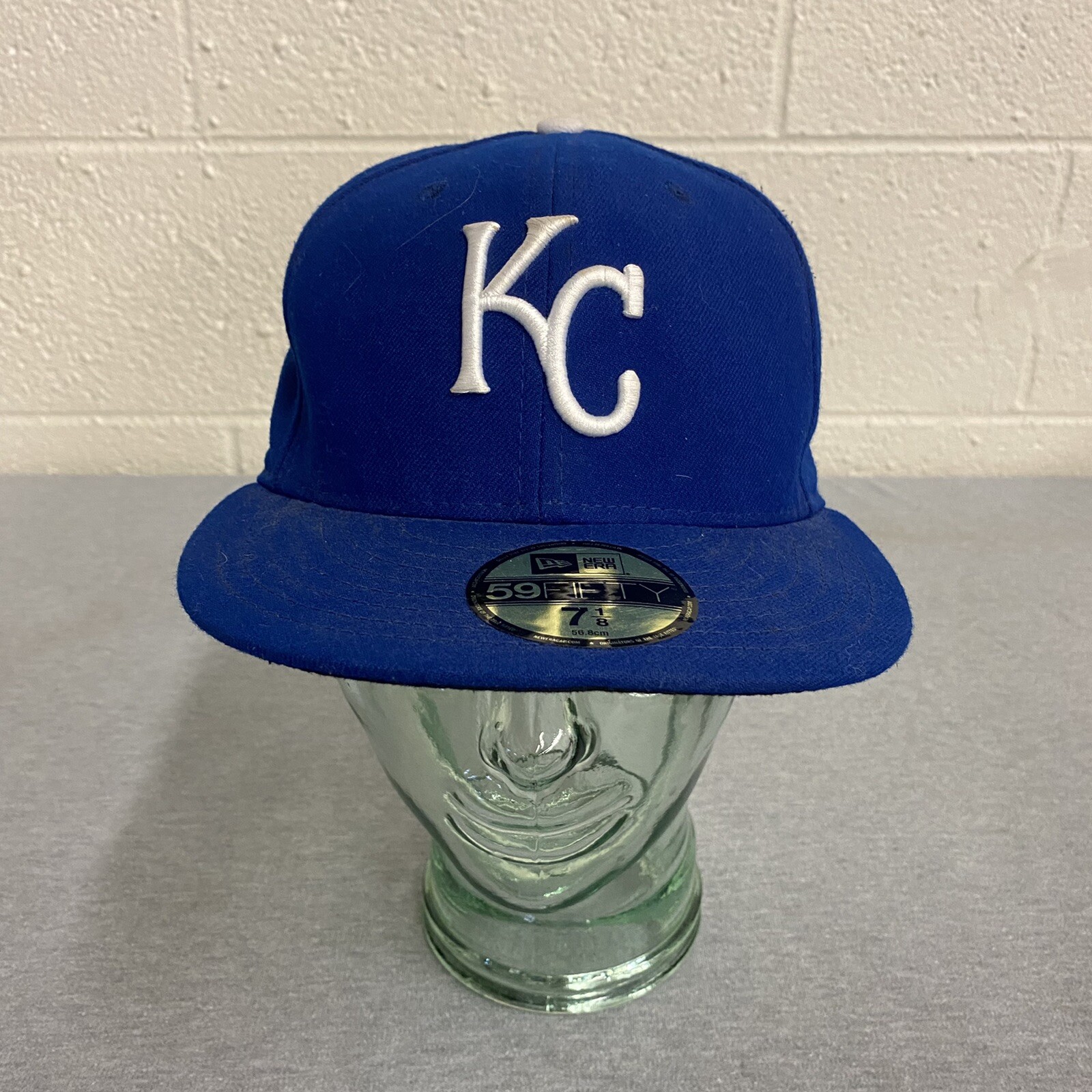 Kansas City Royals New Era Royal Game Authentic Collection On-Field 59Fifty