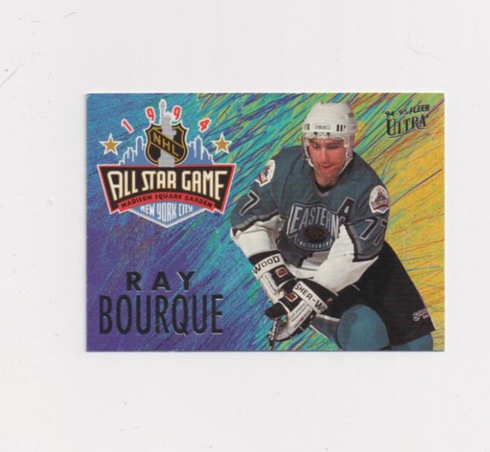1994-95 Ultra ALL STARS insert # 1 Ray Bourque Boston Bruins