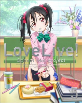 Love Live 1st Season Vol.5 Limited Edition Blu-ray+CD+Booklet+Card