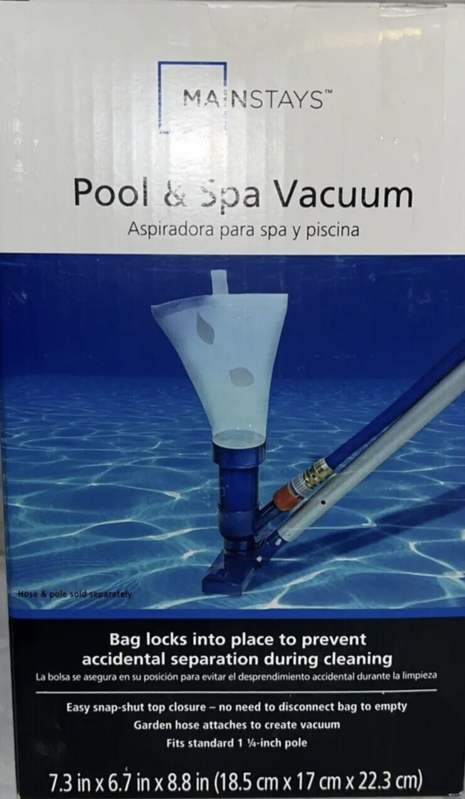 NEW! Mainstays Swimming Pool & Spa Vacuum Head Garden Hose Attachable EFFECTIVE! eBay