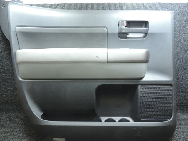 2007-2013 TOYOTA TUNDRA CREW MAX BLACK DRIVER DRIVERS LEFT REAR DOOR