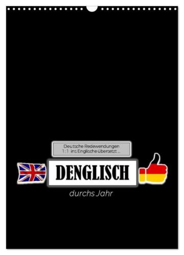 Angelika Keller | DENGLISCH durchs Jahr (Wandkalender 2024 DIN A3 hoch),... - Bild 1 von 1