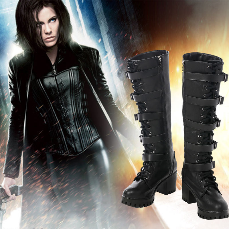 HZYM Underworld: Blood Wars Cosplay Vampire Warrior Selene Leather