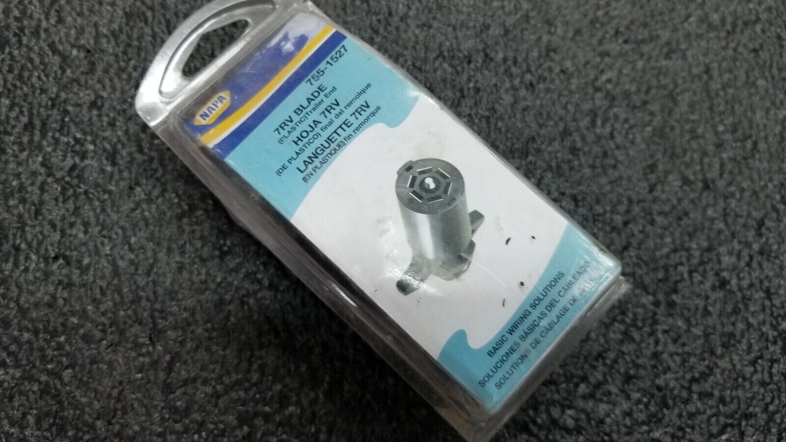 NAPA 7551527 7 Way Trailer Plug Chevrolet Ford Dodge Towing for sale