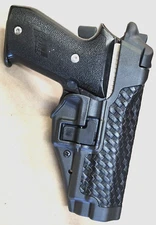 Blackhawk Duty LV3 Serpa Auto Lok Holster Sig Basket Weave RH P225 P 225 NEW BOX