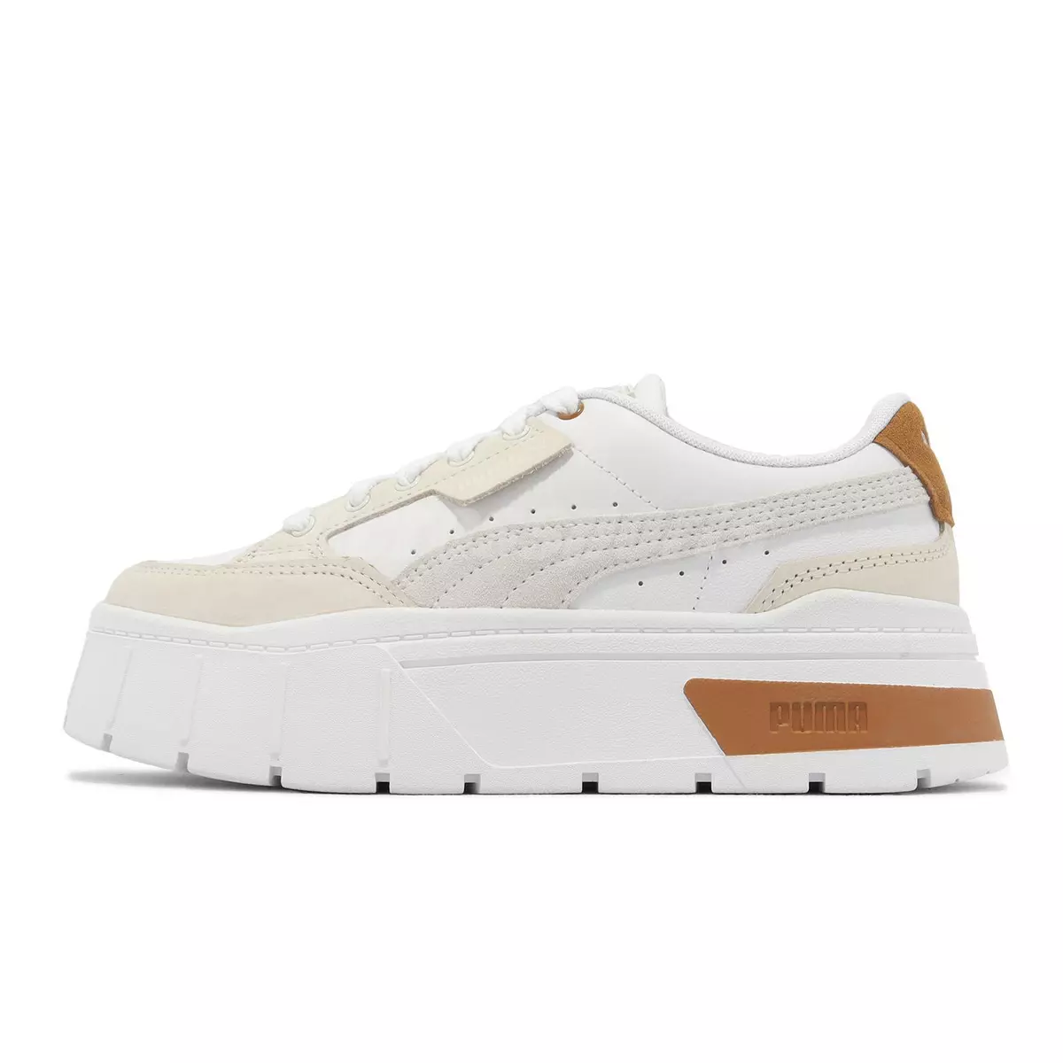 Puma Mayze Stack Luxe Wns White Frosted Ivory Women Casual