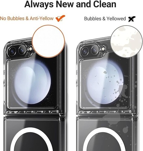 Für Moto Razr 2025 2024 2023 / Razr+ Plus MagSafe Clear Case Schutzhülle - Bild 19 von 22