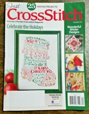 Just CrossStitch mags, 1983-2024, $3 each, choose your issues, xstitch & more