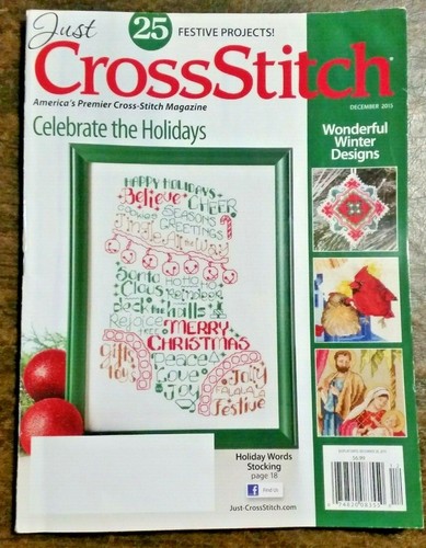 Just CrossStitch mags, 1983-2026, $3 each, choose your issues, xstitch & more