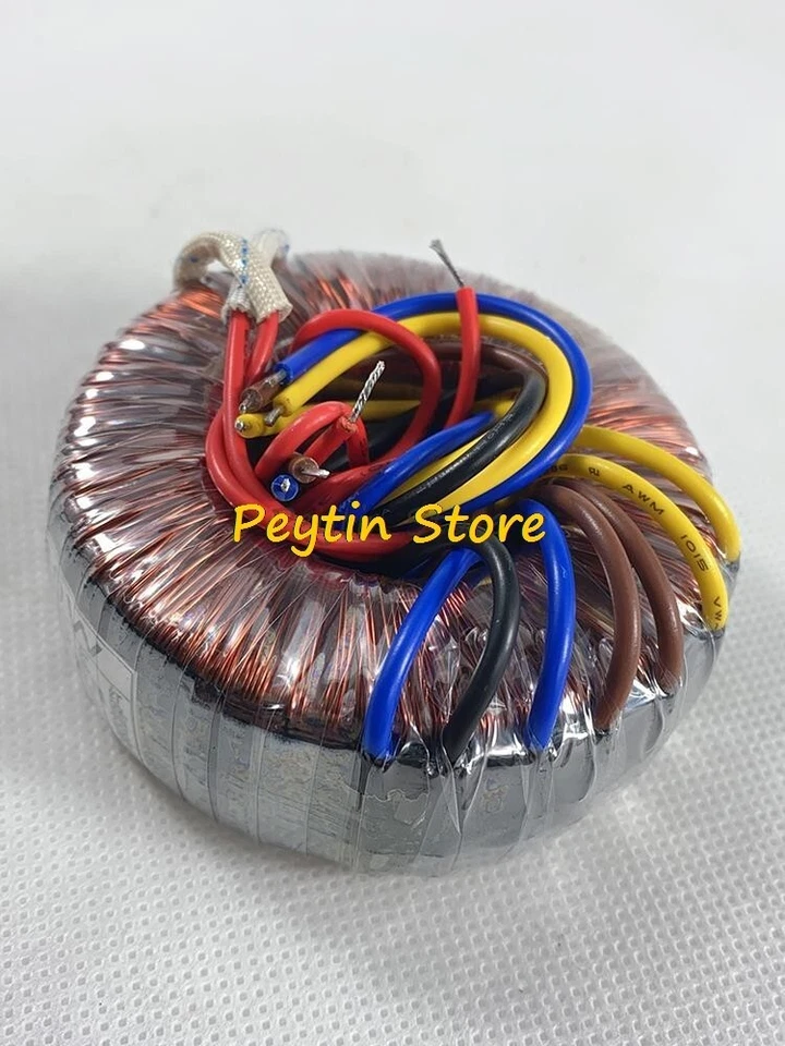 1)30W Input 220V Output 18V-0-18V 10V 7V Audio Power Amplifier Ring Transformer - Image 2 of 2