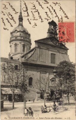 Old postcard Clermont Ferrand St Pierre des Minimes (1238101)