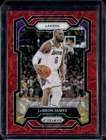 2023-24 Panini Prizm LeBron James #63 Red Choice #32/88 Lakers