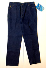 Wrangler Jeans Vintage Misses Regular Fit High Waist Dark Wash New Size 20