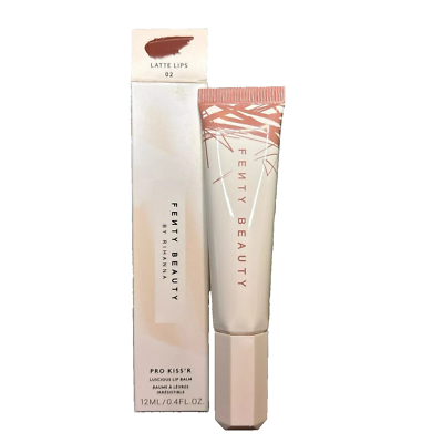 FENTY BEAUTY PRO KISS'R LIP BALM LATTE LIPS 02 (NWB/Full Size