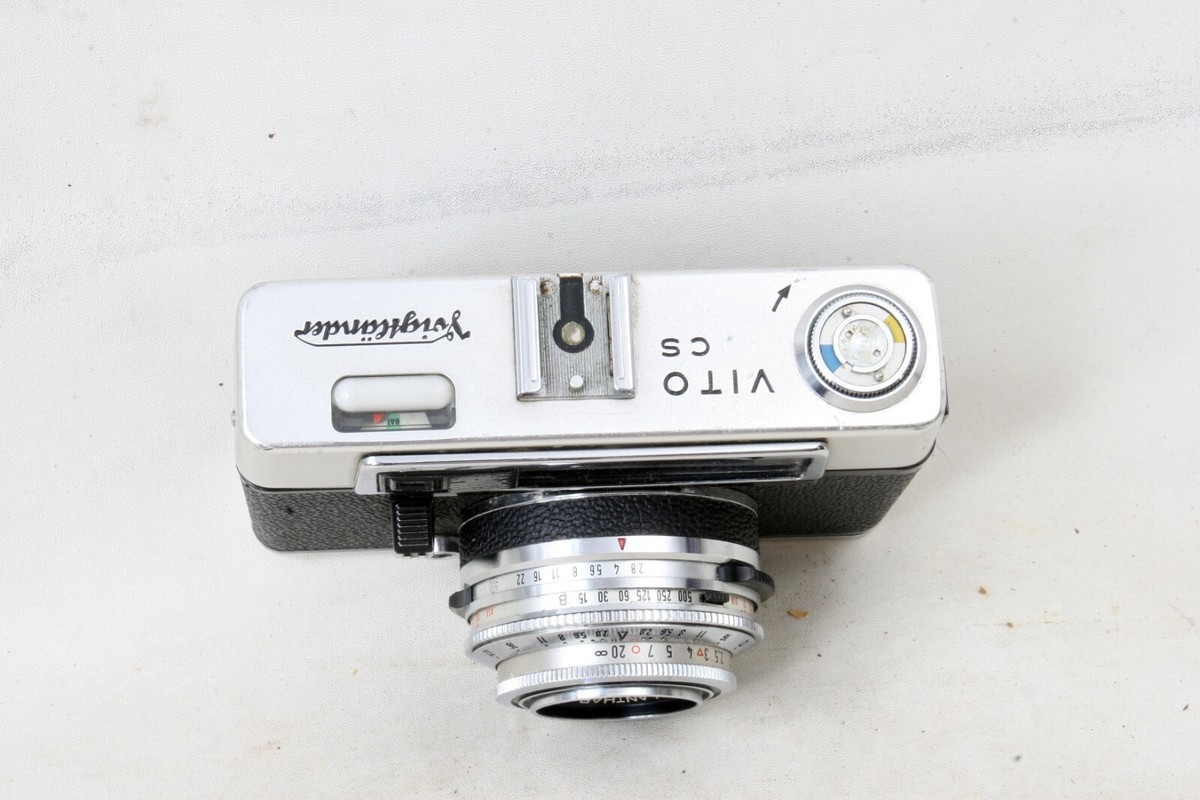 TESTED Voigtlander Vito CS color-lanthar 2.8/50 1968-71 | eBay