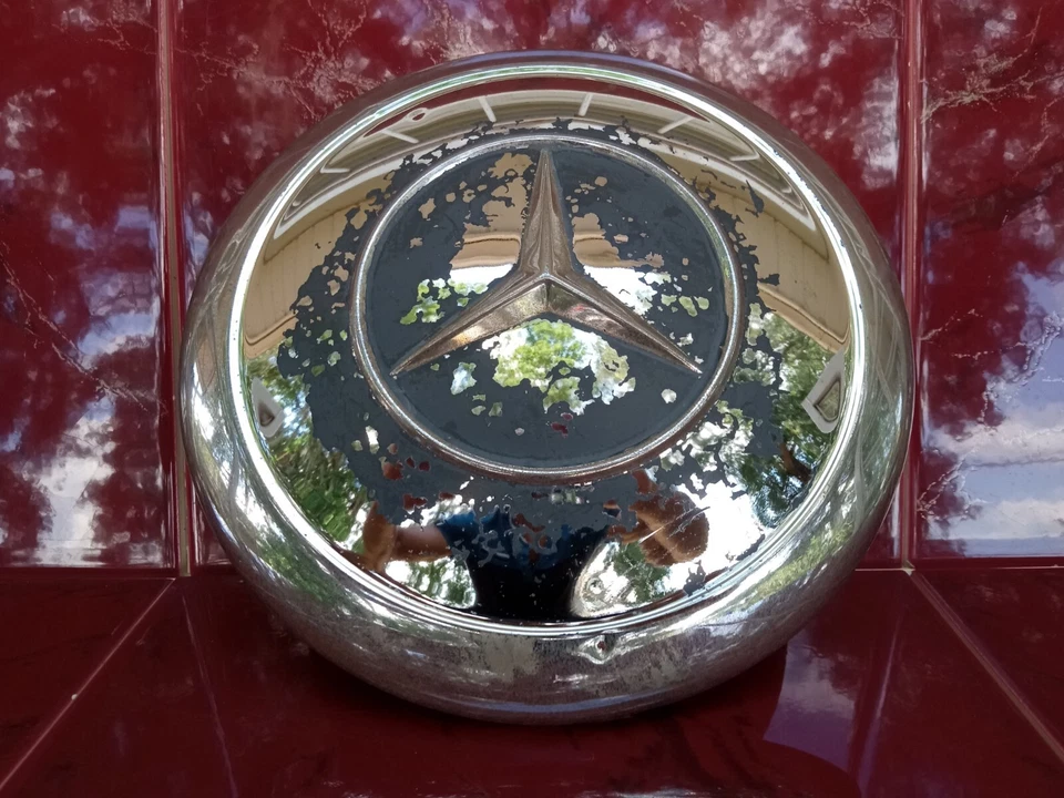 Mercedes Benz 190SL 220S Ponton Fintail Pagoda 9,5" plato para perros (1) tapacubos Foto 3 de 4