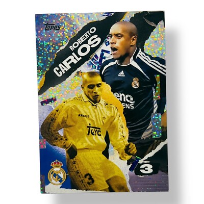 Roberto Carlos Topps Real Madrid Team Set 2024/25 No Autograph Auto PSA Parallel