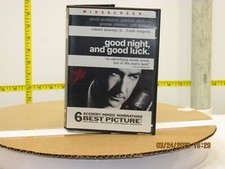Listing is for the DVD of good night, and good luck Wide screen Edition 