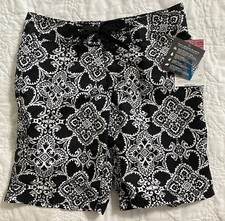 Kanu Surf Women's Ibiza Boardshort, Style 2611, Size 0 - Black