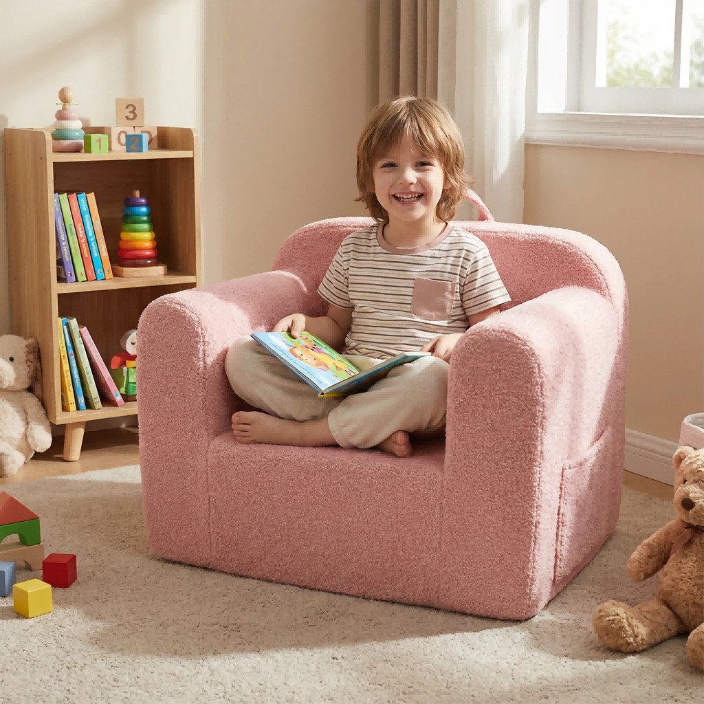 Portable Kids Foam Chair Toddler Reading Armchair Baby Sofa for Boys & Girls USA