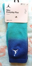 NIKE JORDAN "JUMPMAN" EVERYDAY PLUS COTTON CREW SOCKS Men's LARGE 8-12/Wom.10-13