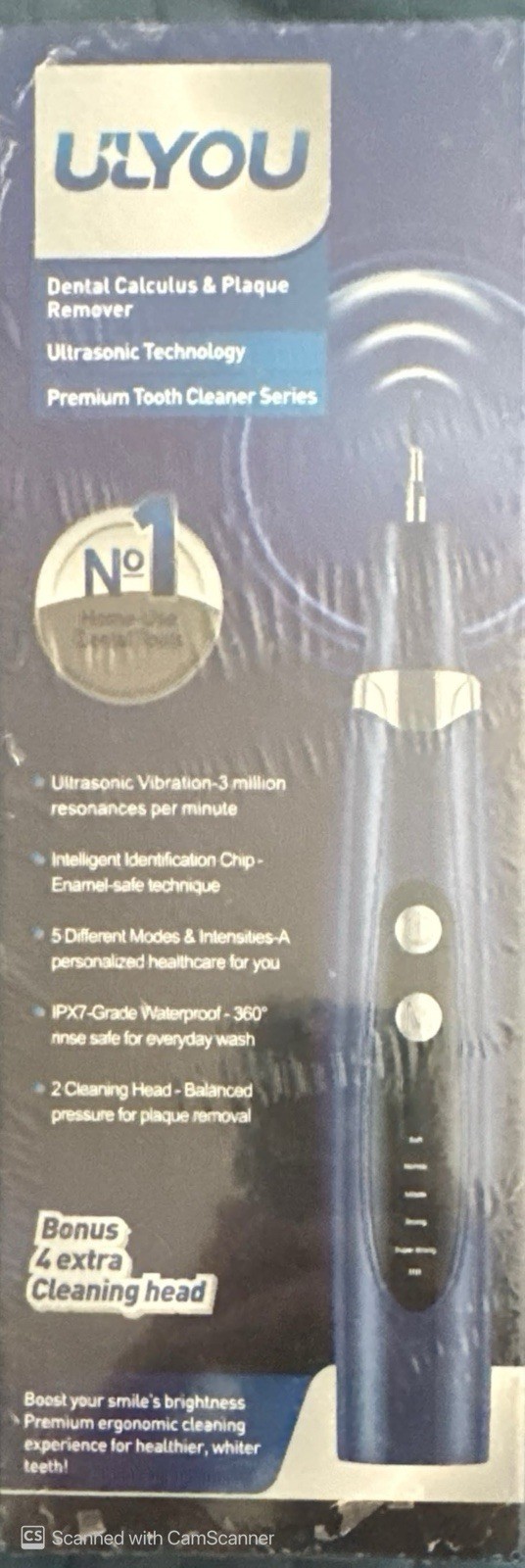 ULYOU Ultrasonic electric toothbrush with dentist props