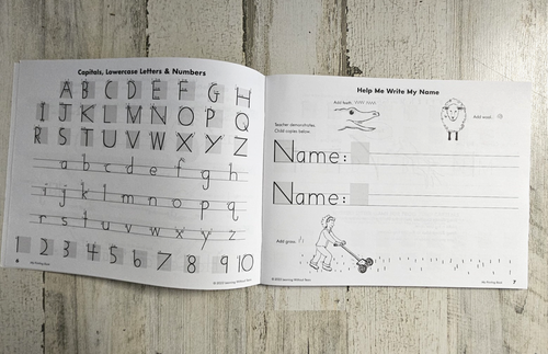 My Printing Book: Student Workbook (HANDWRITING WITHOUT TEARS) NEW - Picture 4 of 5