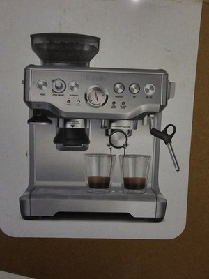 Breville Barista Express Impress Espresso Machine - BES876BSS1BNA1 (Silver)