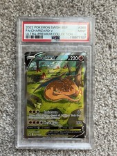 Pokémon SWSH260 Charizard v Black Star Promo Card PSA 9