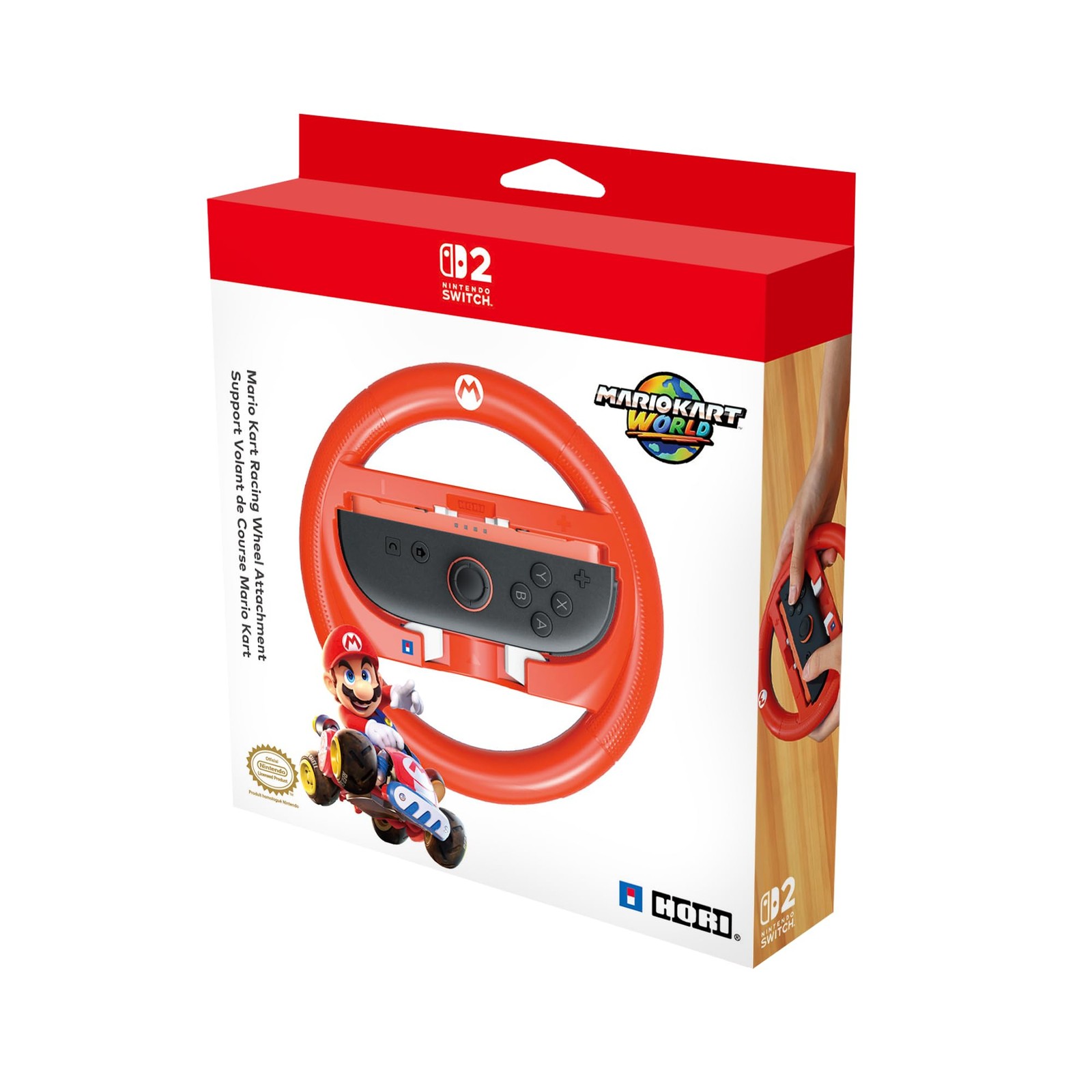 Volant de course Mario Kart pour Nintendo Switch 2 : pilotez sur les circuits de légende